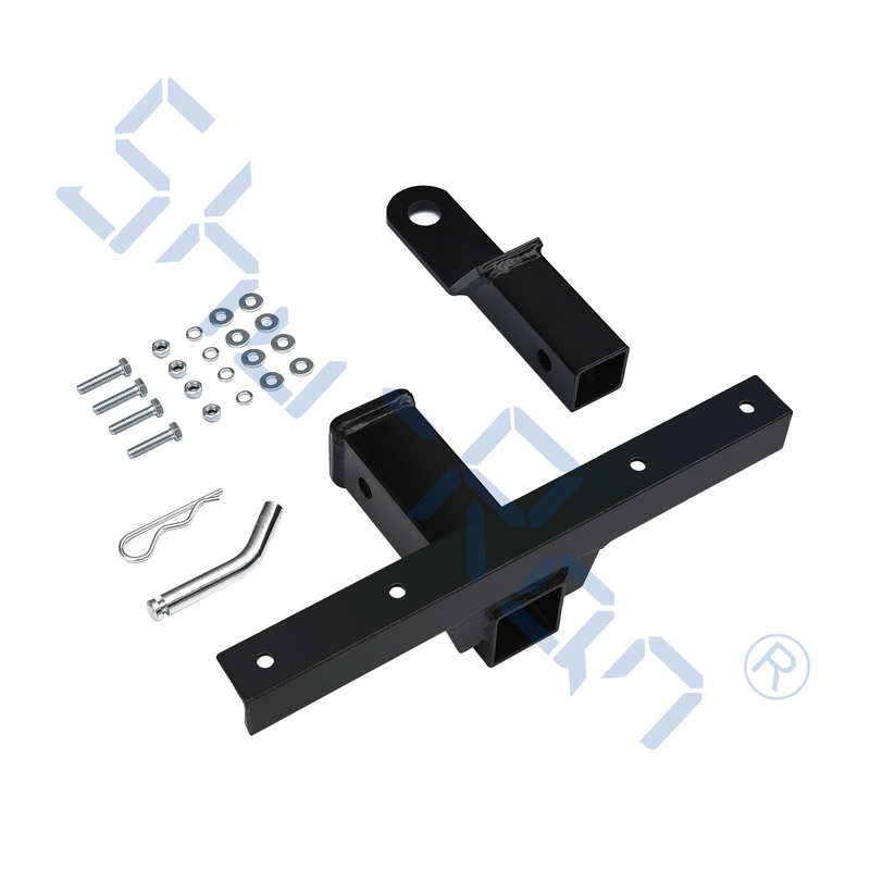 Tirón de parachoques resistente de golf del tirón de acero negro del carro para Yamaha G14-G22