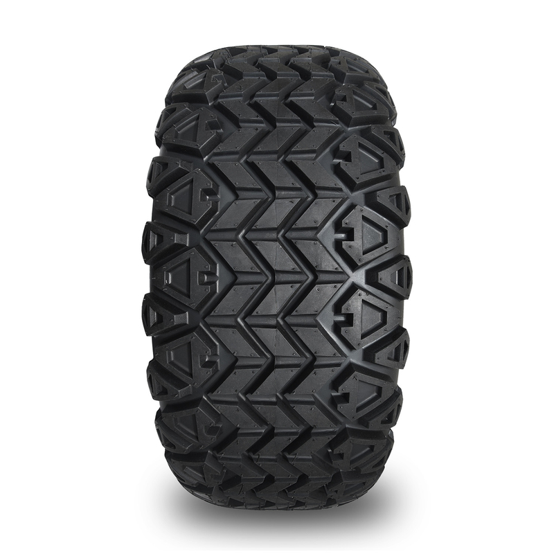 PUNTEE las ruedas del carro de golf de 14 pulgadas y cansa 22x10-14 todos los rayos del negro brillante 6 del terreno
