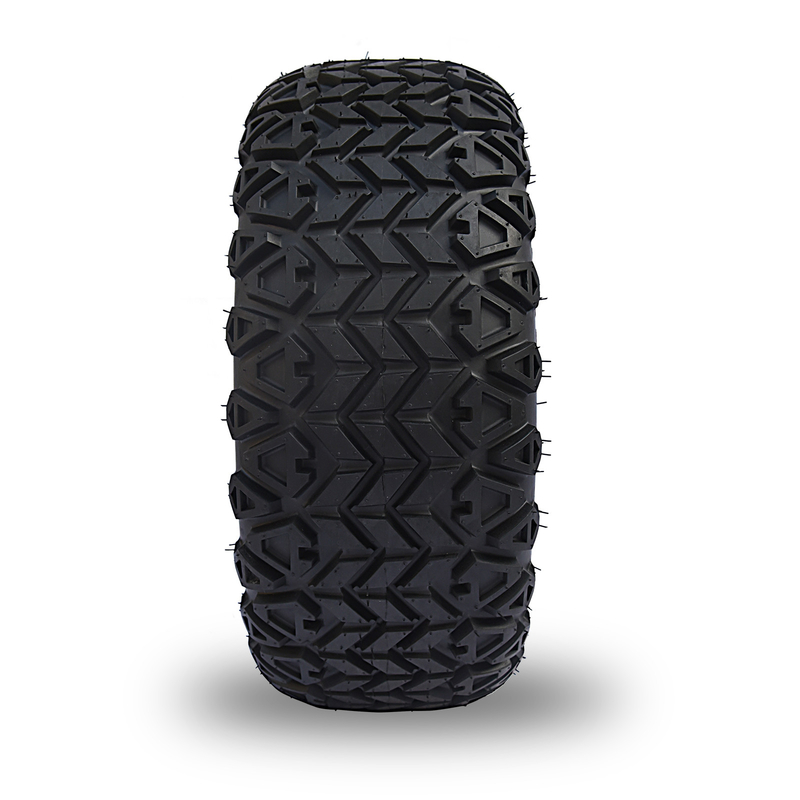 Bordes y neumáticos blancos 4PLY combinado 101,6 PCD del carro de golf de 14 pulgadas del oro