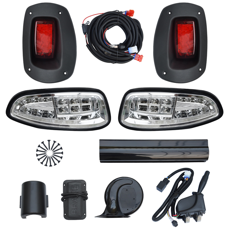 El carro de golf llevó el equipo ligero de lujo para la linterna de EZGO RXV LED y la luz trasera del LED