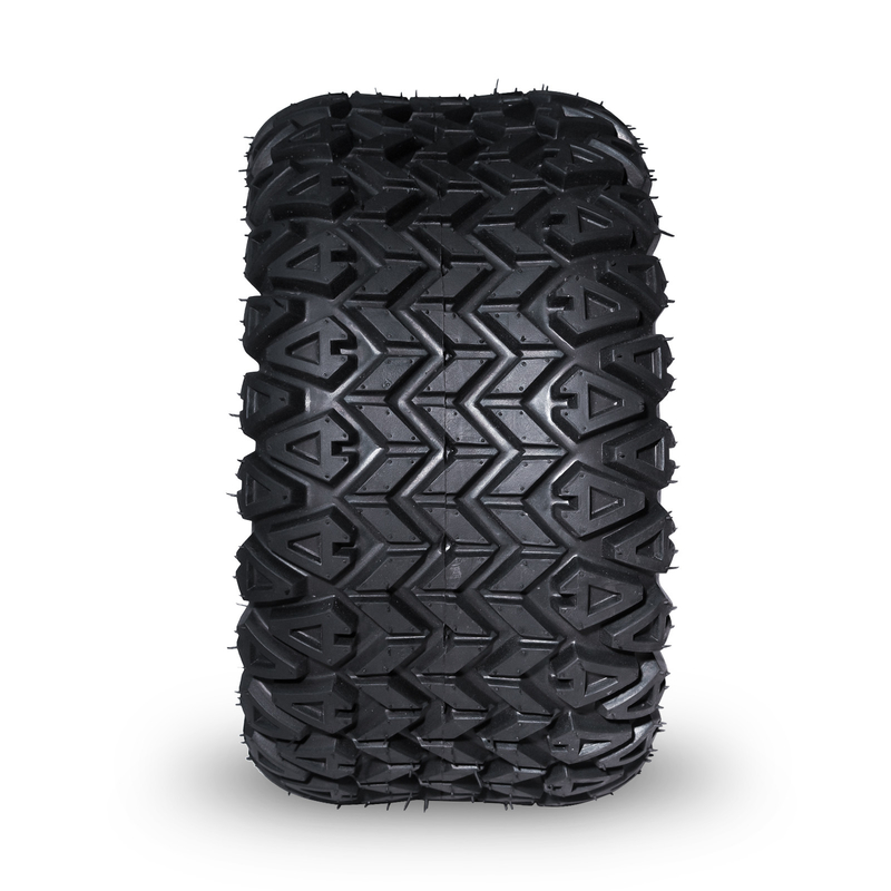 10 pulgadas de carrito de golf rueda y neumático combo 20 × 10-10 ATV Mecánica / Brillante Negro