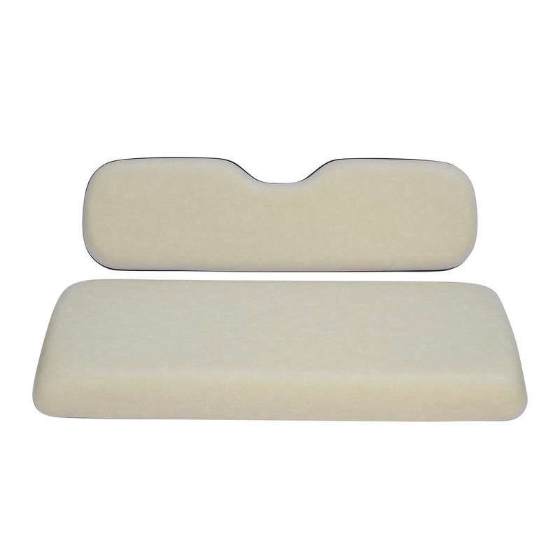 Universal Buff Golf Cart Asiento trasero de reemplazo de cojines de material de PU para el coche del club