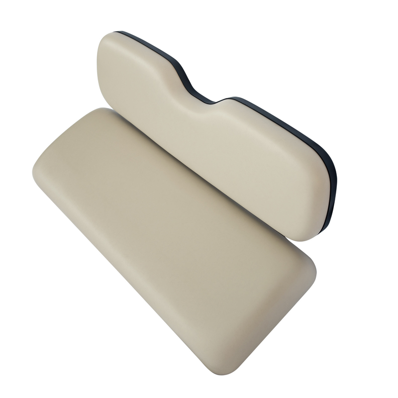 Universal Buff Golf Cart Asiento trasero de reemplazo de cojines de material de PU para el coche del club