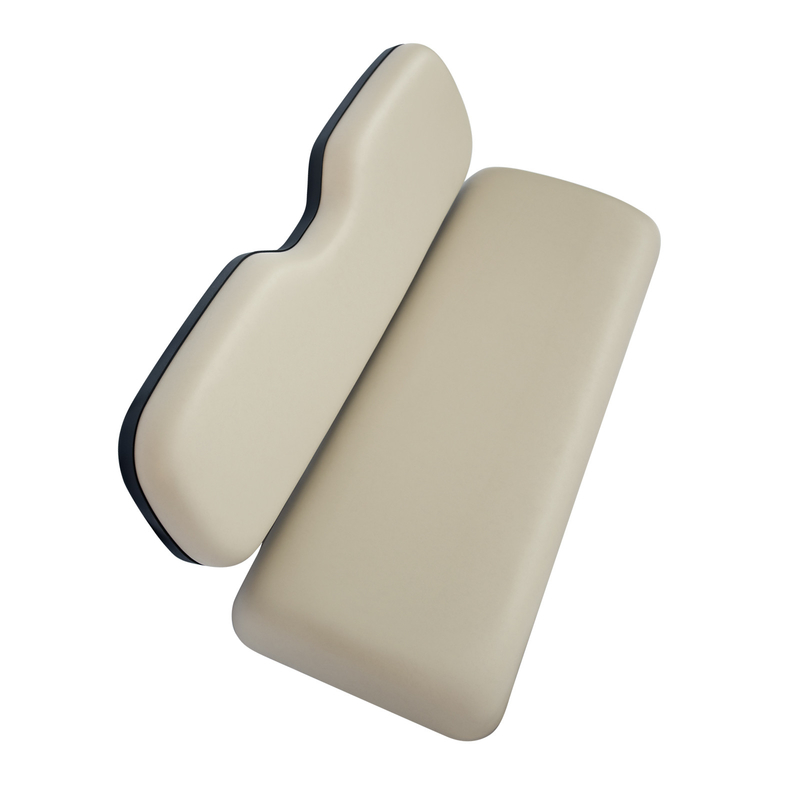 Universal Buff Golf Cart Asiento trasero de reemplazo de cojines de material de PU para el coche del club