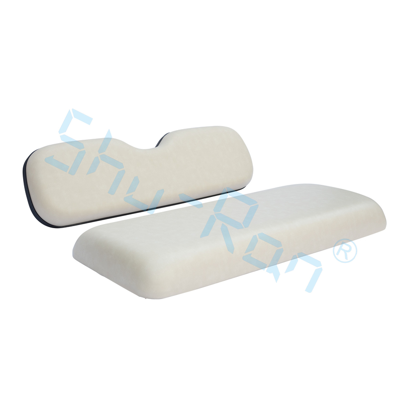 Cojín de asiento trasero blanco fácil de instalar duradero para el coche club EZGO YMH