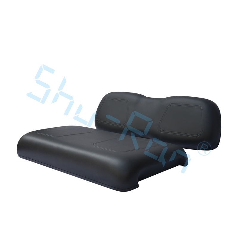 Colchón negro del asiento del carrito de golf Reemplazo de colchón del asiento delantero para el coche del club DS