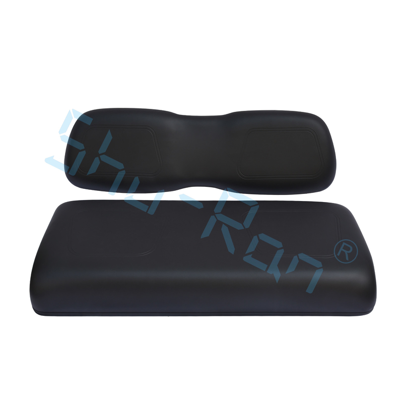 Colchón negro del asiento del carrito de golf Reemplazo de colchón del asiento delantero para el coche del club DS