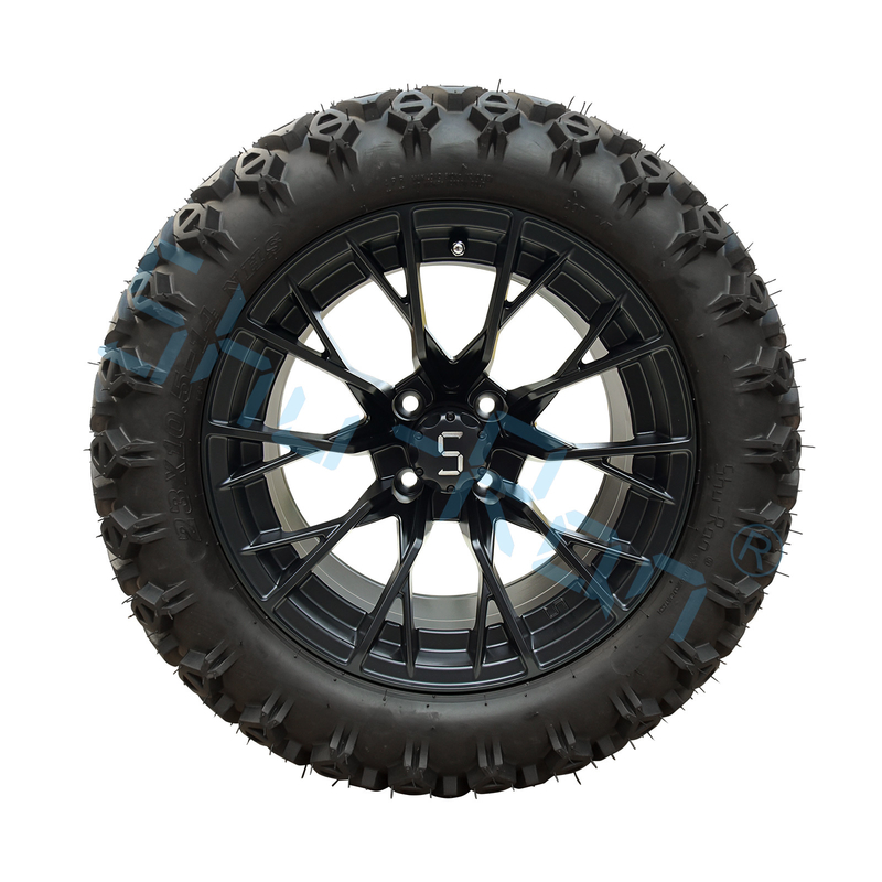 Shu Ran 14 pulgadas ruedas del carrito de golf y llantas llantas con llantas DOT 101.6 PCD 4x4 patrón de perno