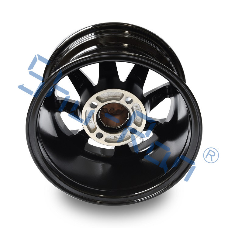 Carro de golf 12'/14' Machined/ Brillante ruedas de aluminio negro llantas para el Club Car, EZGO, YMH Carros de golf