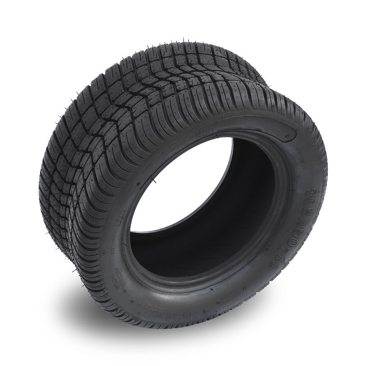 Neumáticos de la calle del carro de golf 205/50-10 compatibles con las ruedas de 10 pulgadas - ninguna elevación requirió