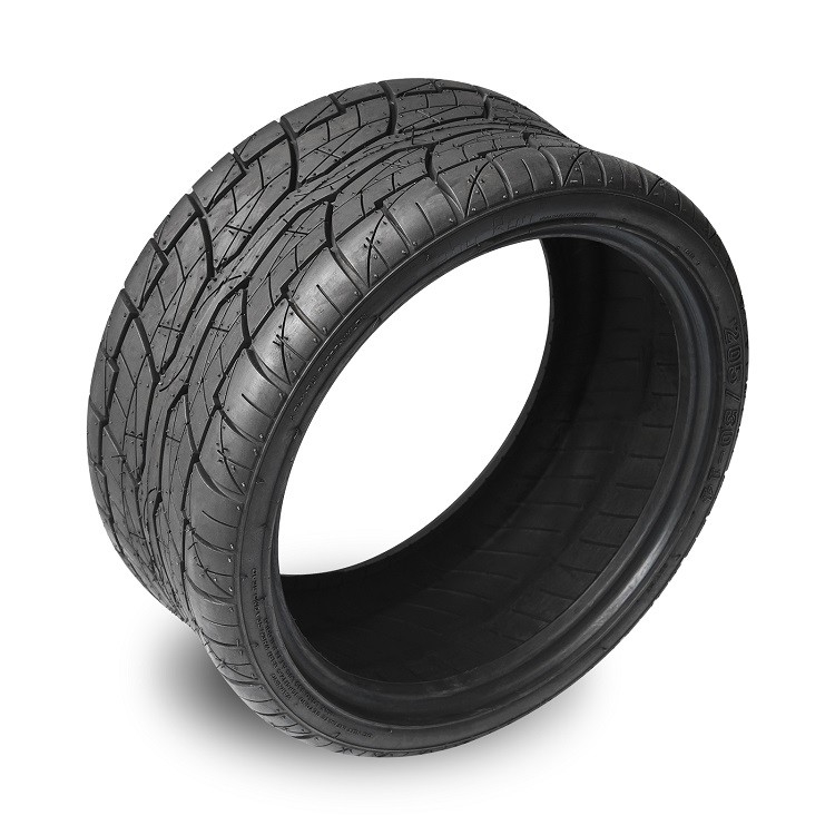 Neumáticos de la calle del carro de golf 205/30-14 compatibles con las ruedas de 14 pulgadas - 4PLY (ninguna elevación requirió)
