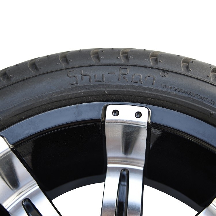 Carro de golf rueda de la aleación de aluminio de 12 pulgadas con 215/35-12 DOT Street Tire
