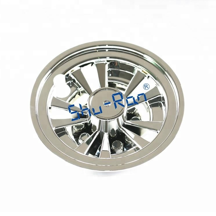 Cubierta de rueda de 8 pulgadas para el ABS de los carros de golf del COCHE del CLUB de YMH EZGO plástico