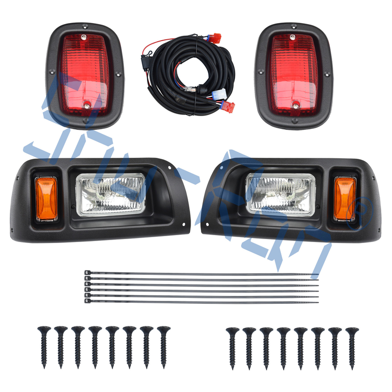 Linterna del halógeno del carro de golf y luz trasera roja Kit Compatible del LED con el coche DS del club