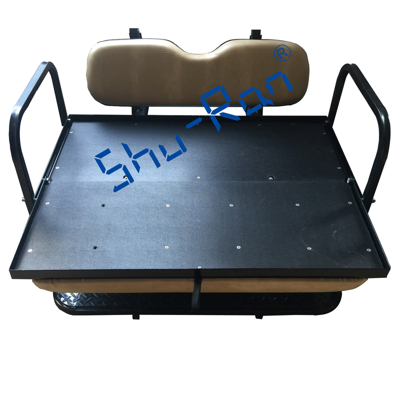 Parte posterior Flip Folding Back Seat Kit - fábrica Tan Cushions del carro de golf de EZGO TXT