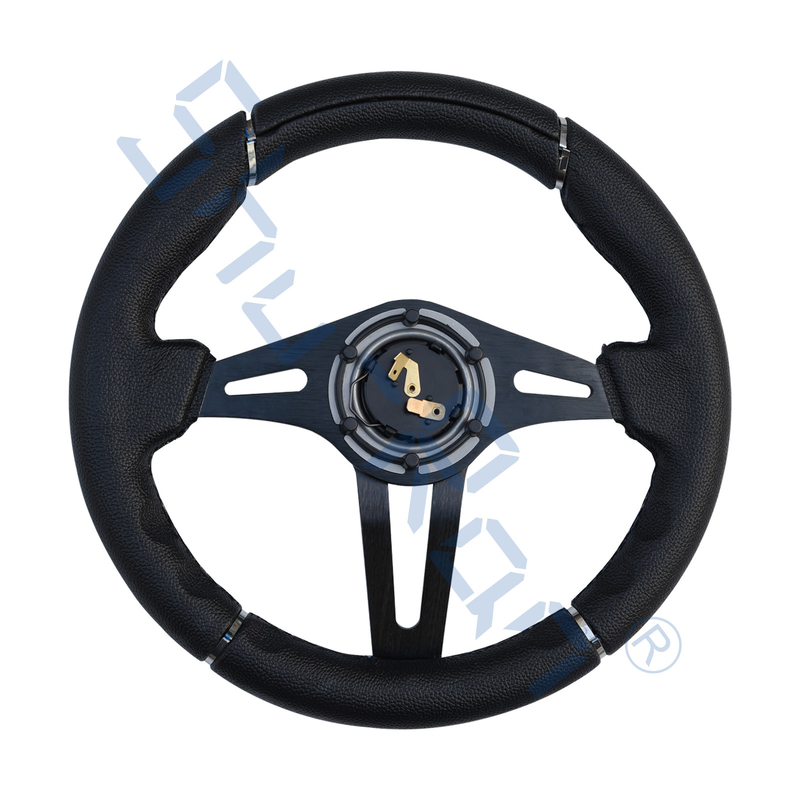 Apretón del negro del desafiador del carro de golf/volante negro de los rayos para el coche del club, EZGO, y Yamaha