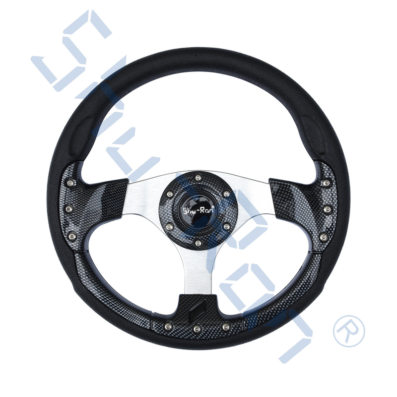 Carro de golf que compite con el volante de la fibra de carbono para el coche del club, EZGO, y Yamaha