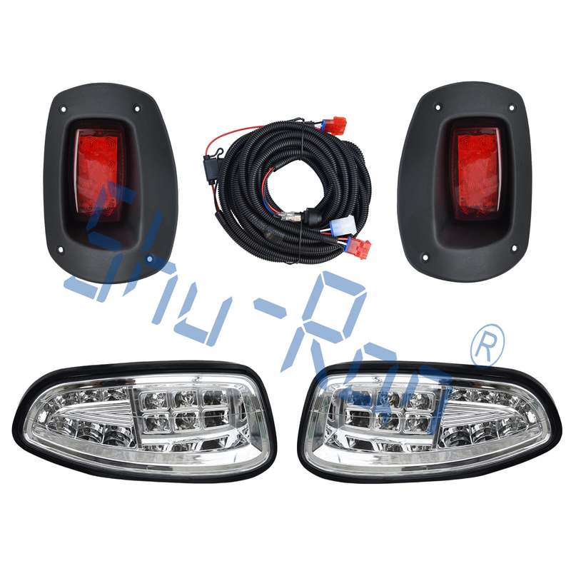 El carro de golf llevó el equipo ligero de lujo para la linterna de EZGO RXV LED y la luz trasera del LED
