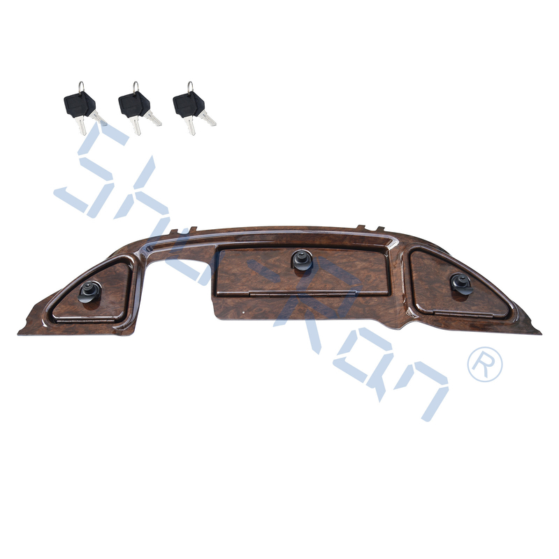 Tablero de instrumentos del grano de madera de carro de golf para el precedente 2008,5 del coche del club y para arriba