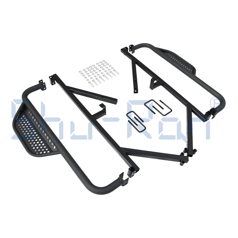 Carros de golf de Yamaha G9/Drive Armor Nerf Bar Brackets sin del descenso paso lateral abajo