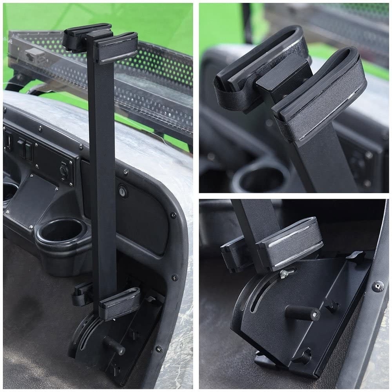 El estante de arma ajustable universal del carro de golf se levanta el tenedor del arma, tenedor vertical de dos armas