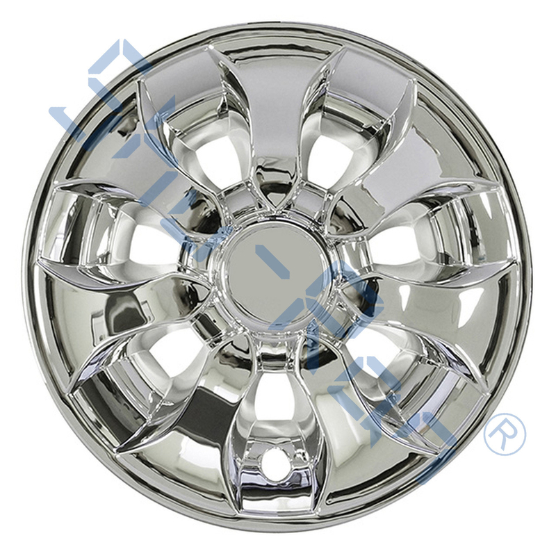 Cubierta de rueda de 8 pulgadas para el ABS de los carros de golf del COCHE del CLUB de YMH EZGO plástico