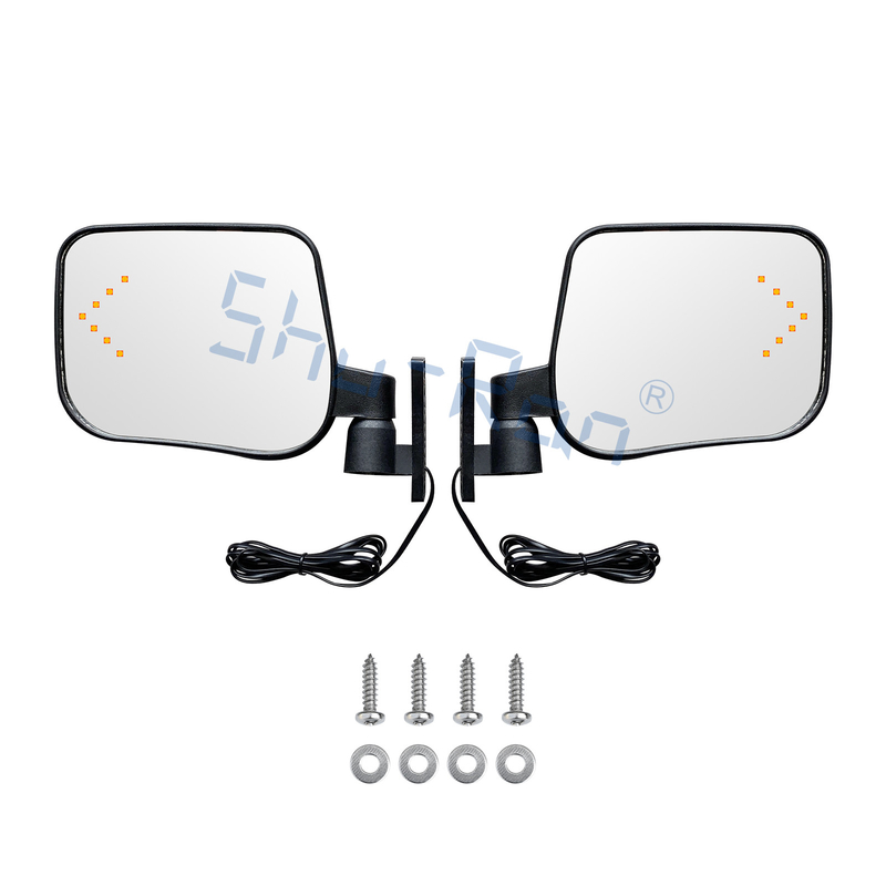 Espejo universal de la vista posterior del LED para el coche del club del carro de golf, Ezgo, Yamaha