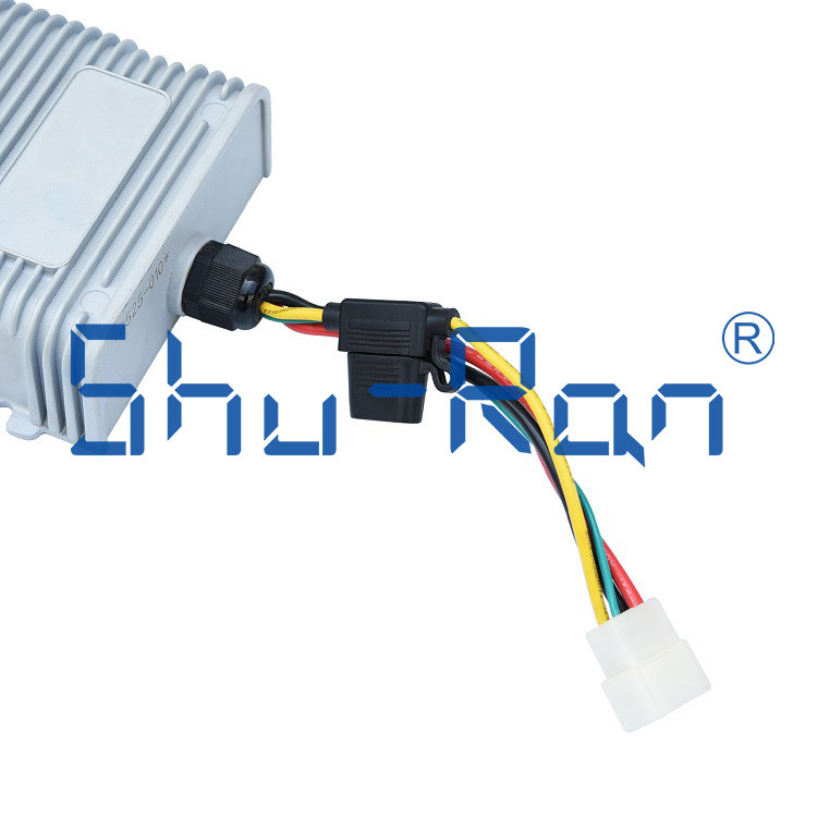 Convertidor 48v del reductor del voltaje del carro de golf de 30 amperios a 12v con fuente de energía dual